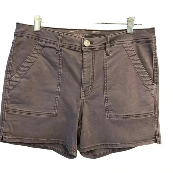 Seven Gray Utility Shorts - Picture 1 of 6